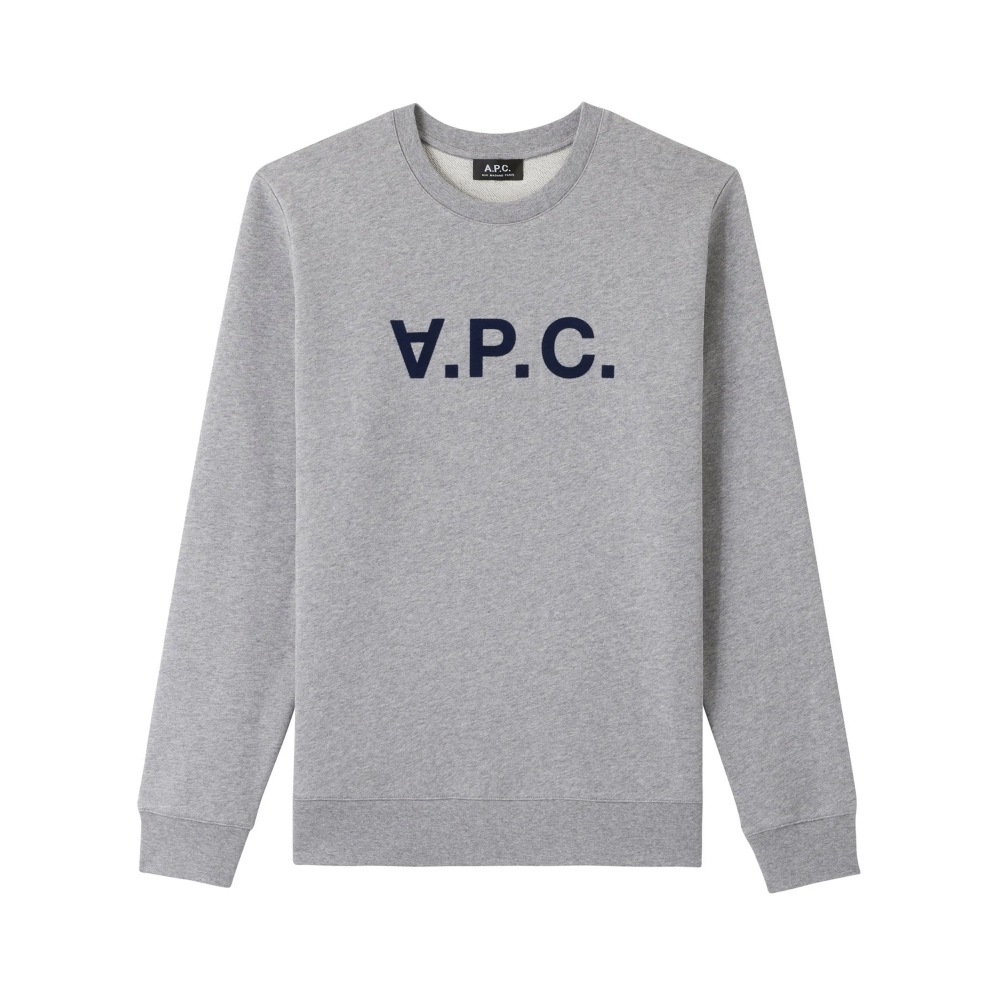 A.P.C. VPC Crew Neck Sweatshirt (Grey Heather)