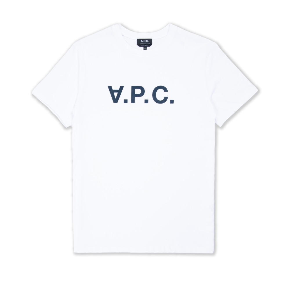 A.P.C. VPC T-Shirt (White/Dark Navy)