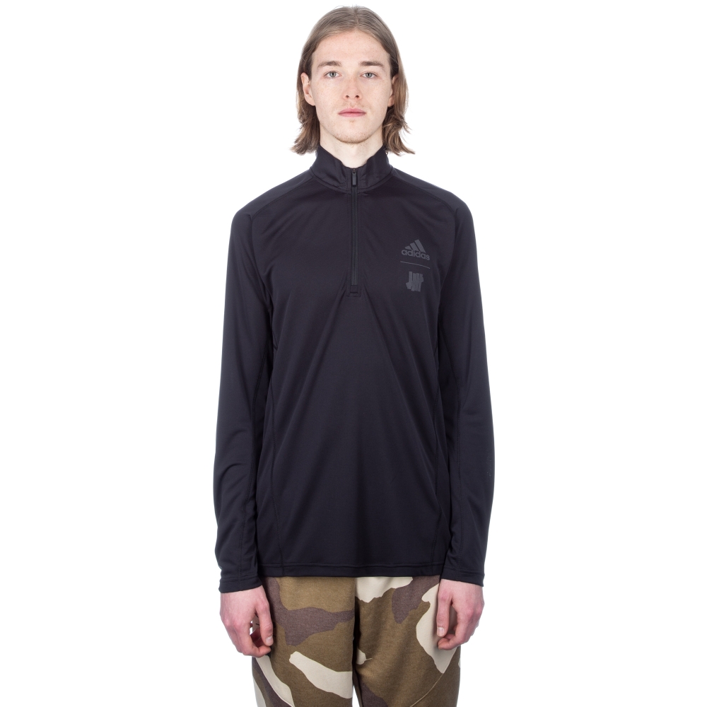 adidas by UNDEFEATED Technical Half Zip Sweatshirt (Black)