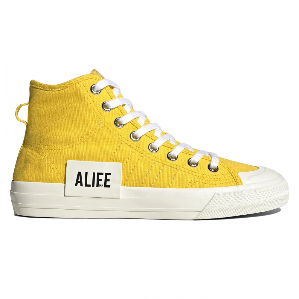 adidas Consortium x Alife Nizza Hi (Wonder Yellow/Off White/Off White)