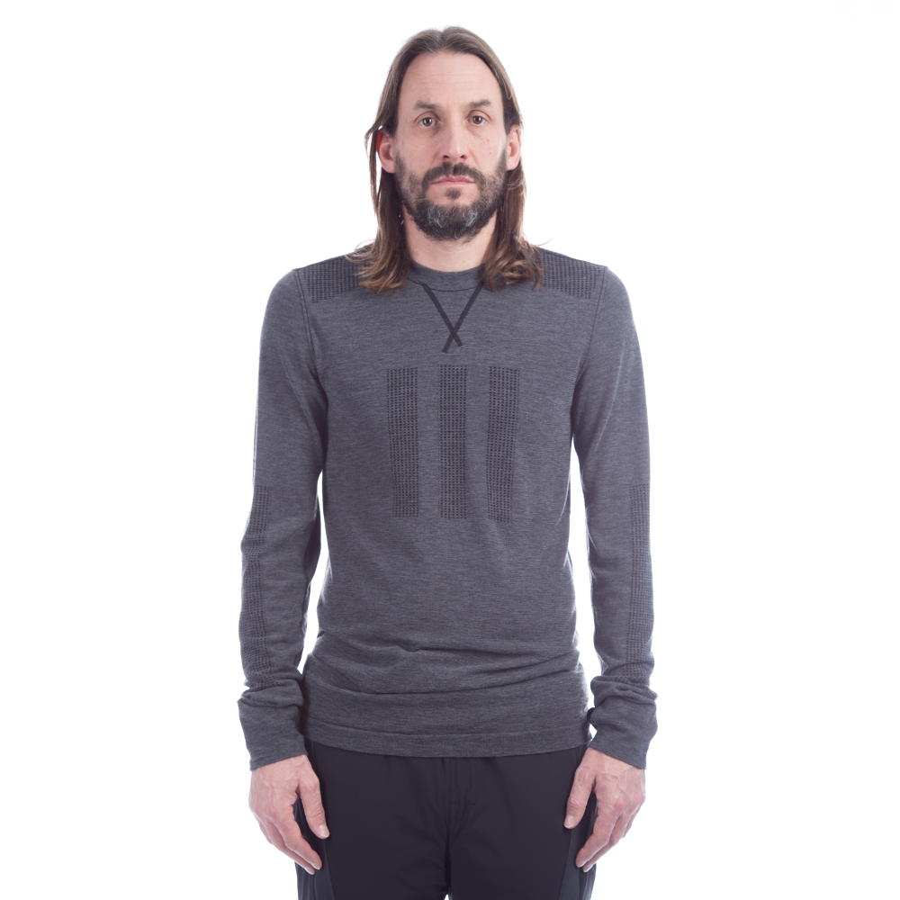 adidas Day One 'Outdoor Pack' Seamless Long Sleeve T-Shirt (Black)