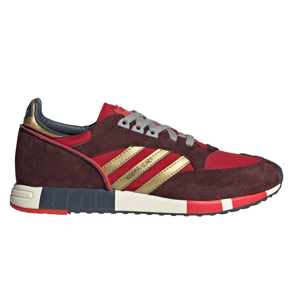 adidas Originals Boston Super (Power Red/Gold Metallic/Night Red)