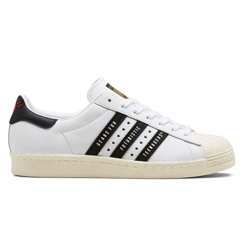 adidas Originals by Human Made Superstar 80s (Footwear White/Core Black/Off White)