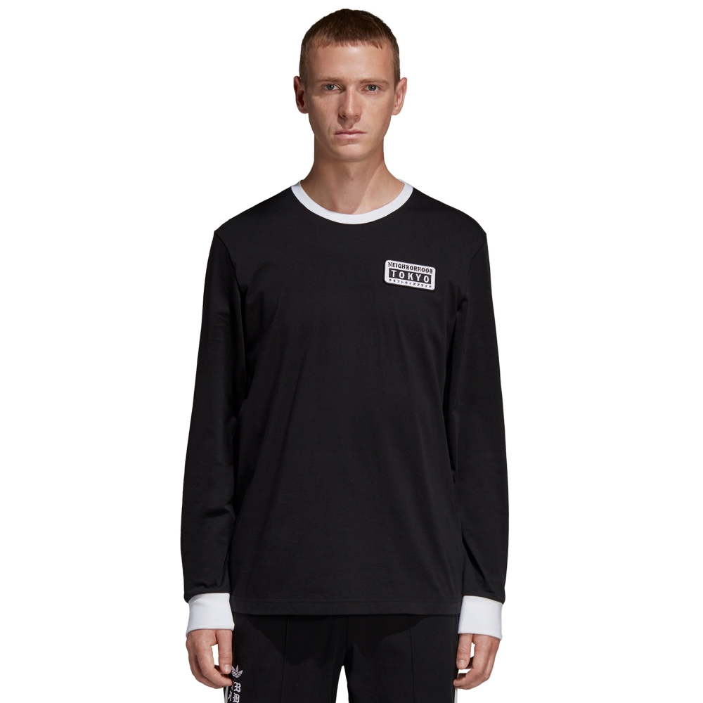 adidas Originals by NEIGHBORHOOD Long Sleeve T-Shirt (Black)