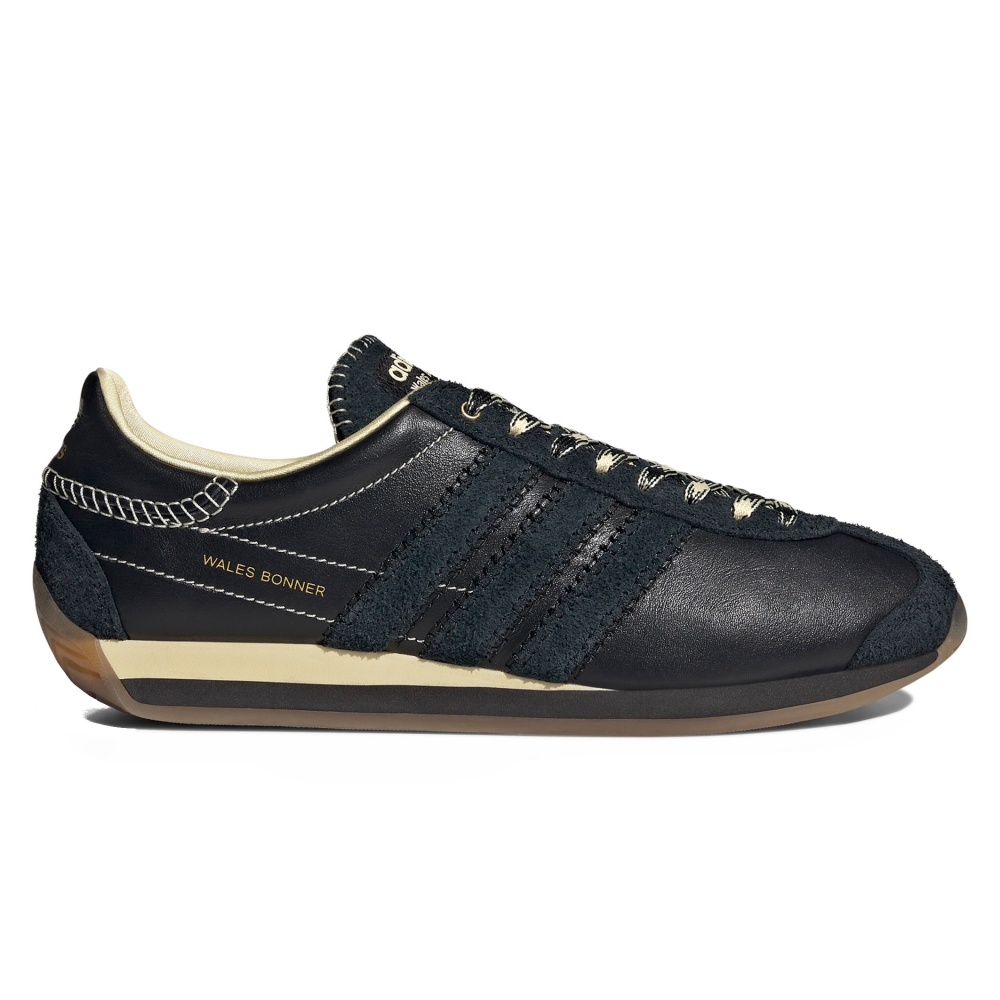 adidas Originals by Wales Bonner Country (Core Black/Core Black/Easy Yellow)