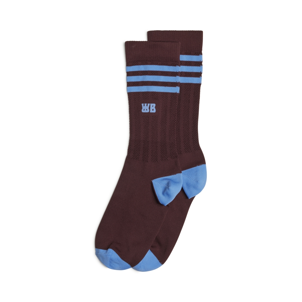 adidas Originals by Wales Bonner Socks (Mystery Brown/Lucky Blue)