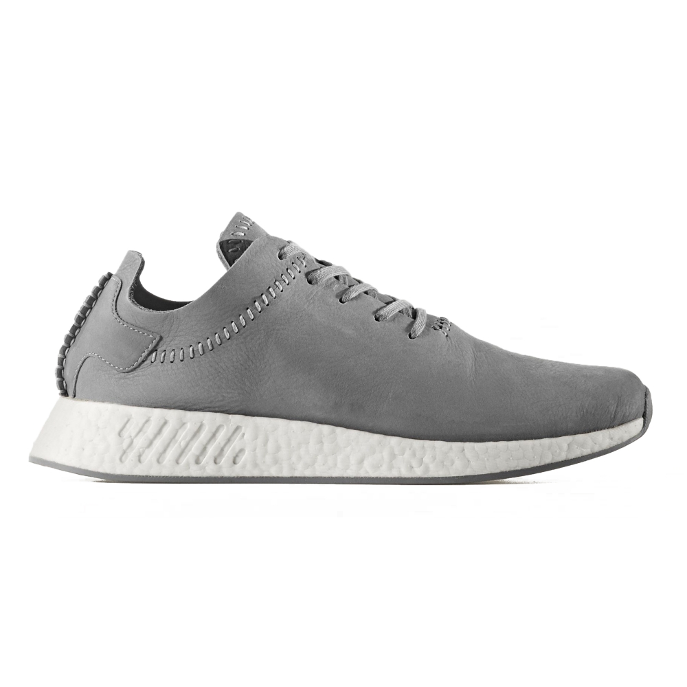 adidas Originals by wings + horns NMD_R2 Leather (Ash/Ash/Off White)