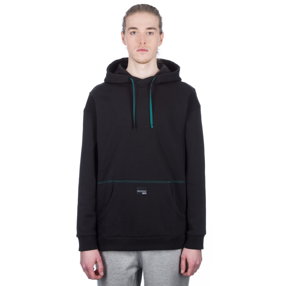 adidas Originals EQT 18 Pullover Hooded Sweatshirt (Black)