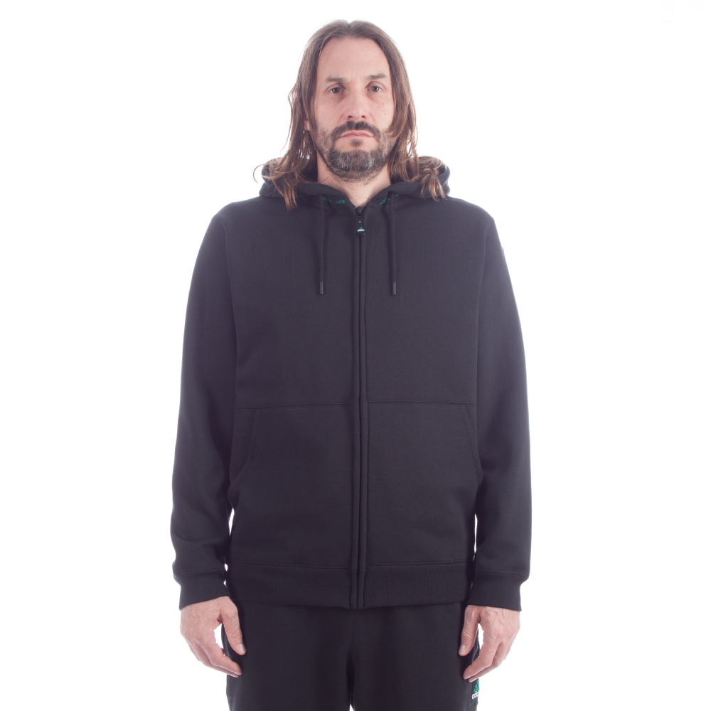 adidas Originals EQT Full Zip Hooded Sweatshirt (Black)