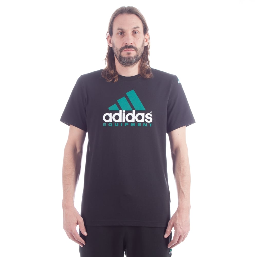 adidas Originals EQT Logo T-Shirt (Black)