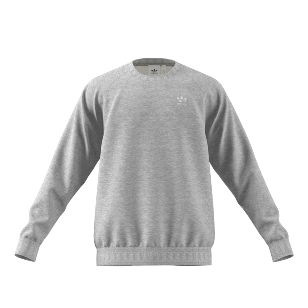 adidas Originals Essential Crew Neck Sweatshirt (Medium Grey Heather)