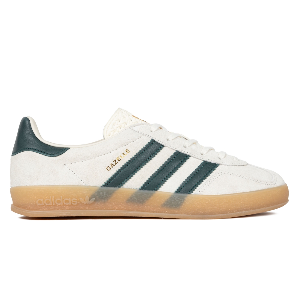 adidas Originals Gazelle Indoor (Cream White/Collegiate Green/Gum 3)