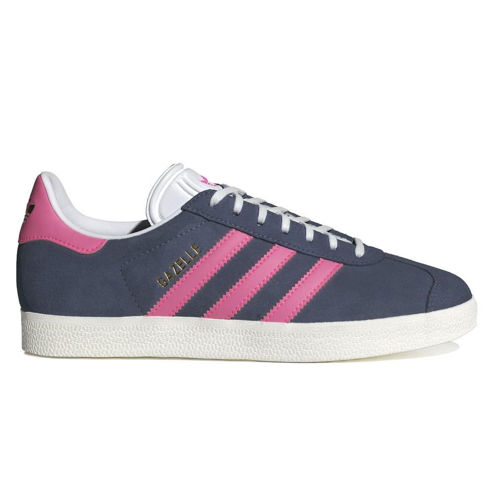 adidas Originals Gazelle W Preloved Ink Lucid Pink Gold Metallic