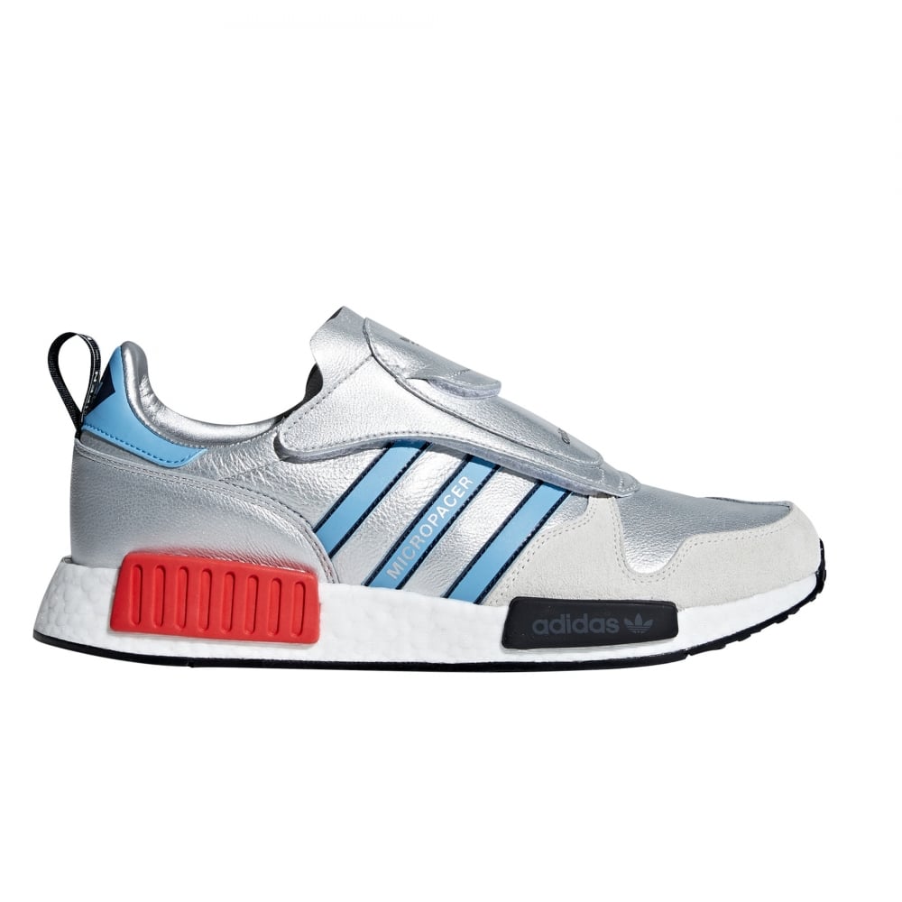 adidas Originals Micropacer x NMD_R1 'Never Made' (Silver Metallic/Light Blue/Footwear White)