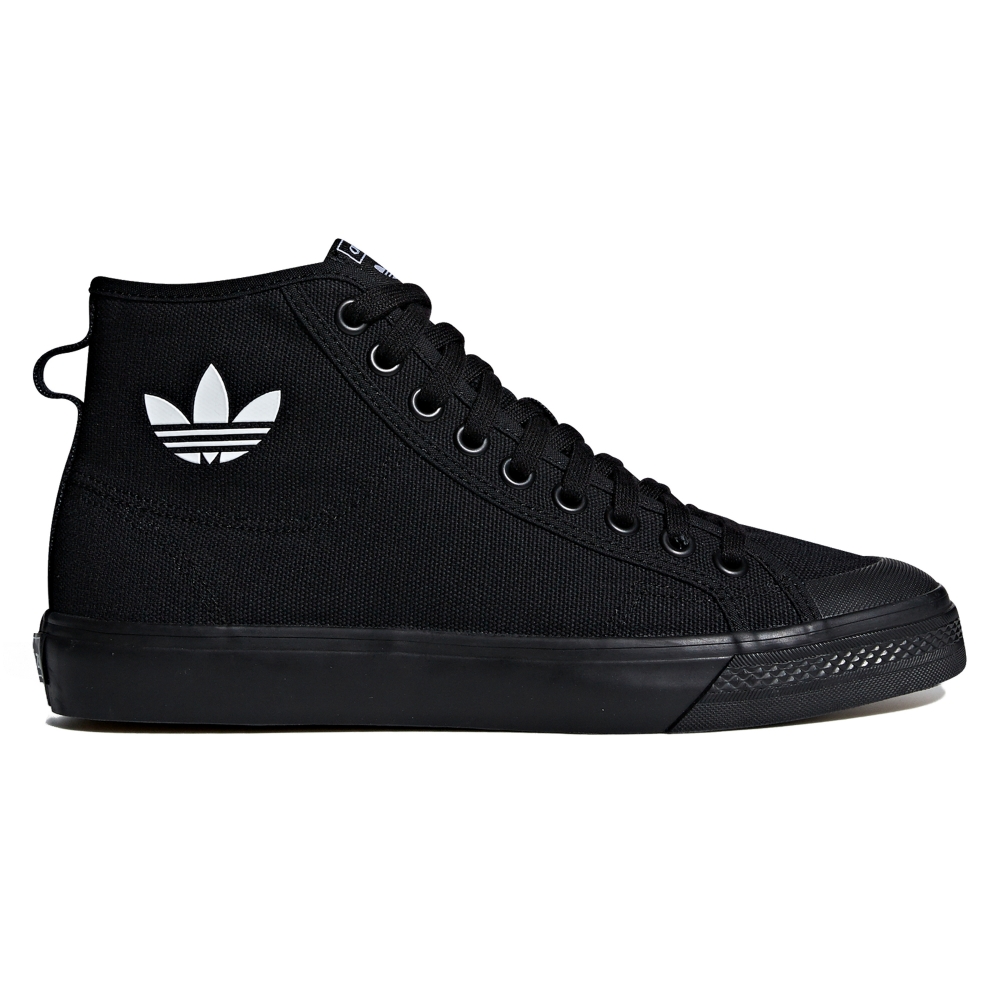 adidas Originals Nizza Hi (Core Black/Core Black/Footwear White)