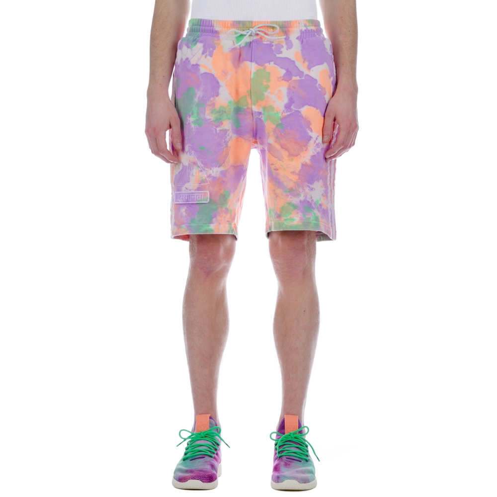 adidas Originals Pharrell Williams Hu Holi 'Powder Dye' Shorts (Multicolour/White)