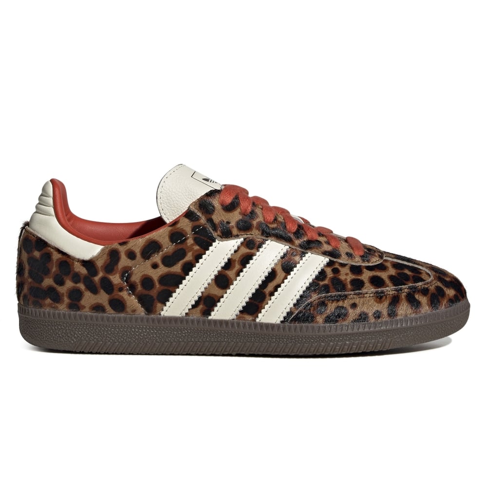 adidas Originals Samba OG 'Leopard' (Core Black/Preloved Red/Cream White)