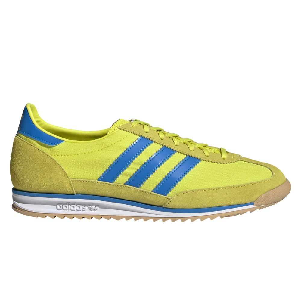 adidas Originals SL 72 (Acid Yellow/Bright Blue/Gum)