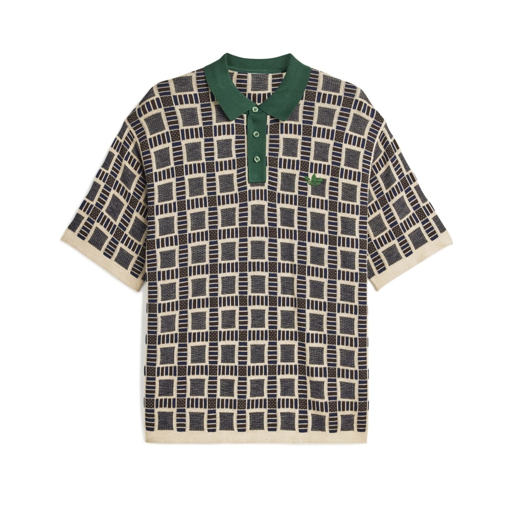 adidas Originals x Brain Dead Polo (Dust Sand)