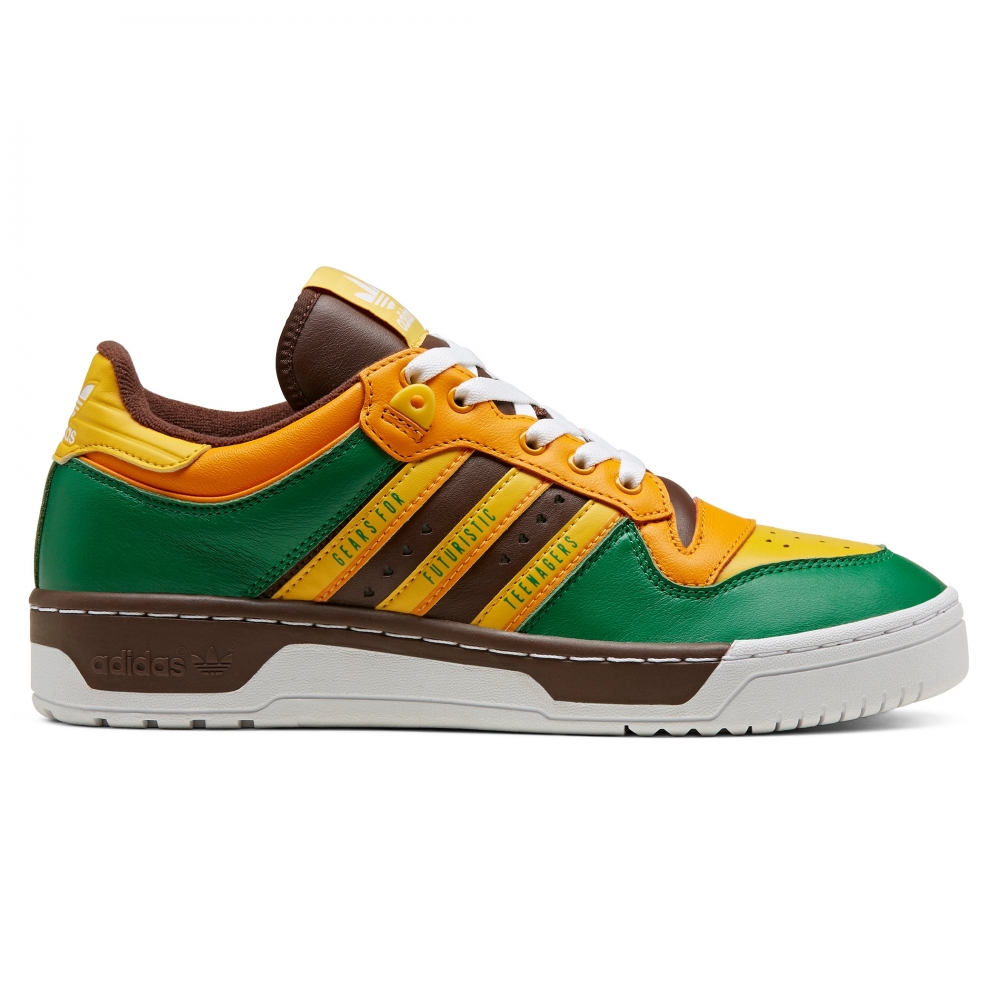 adidas Originals x Human Made Rivalry Low (Green/Footwear White/Supplier Colour)