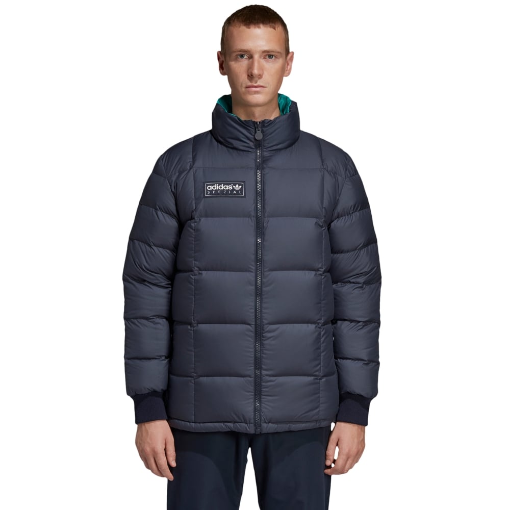 adidas Originals x SPEZIAL Carnforth Reversible Puffer Jacket (Night Navy/Aero Reef)