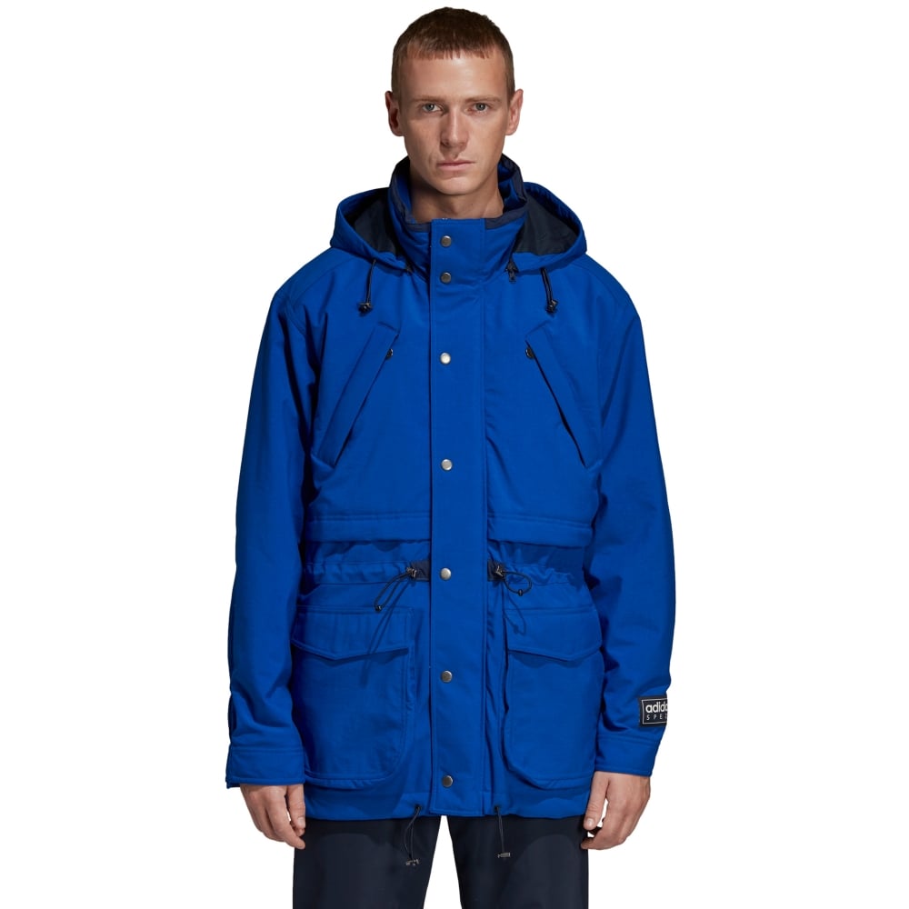 adidas spezial jacket blue