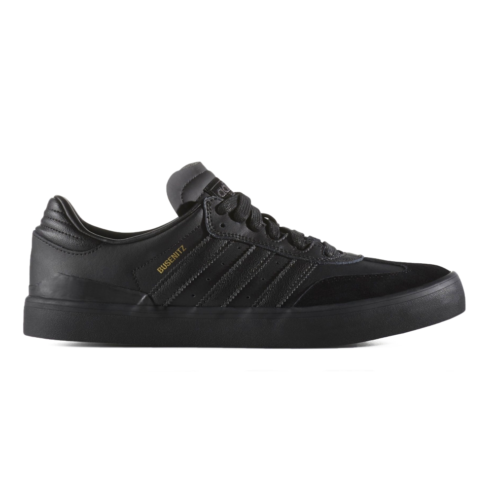 adidas Skateboarding Busenitz Vulc Samba Edition (Core Black/Core Black/Dark Grey Heather Solid)