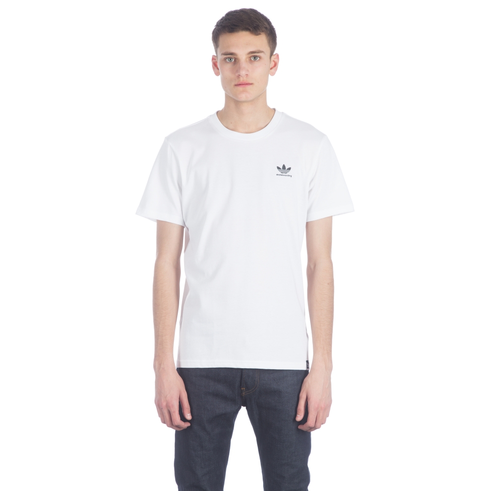 adidas Skateboarding Clima 2.0 T-Shirt (White)