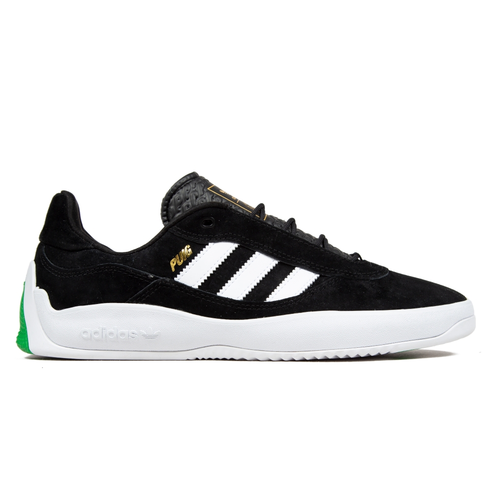 adidas Skateboarding Puig (Core Black/Footwear White/Vivid Green)