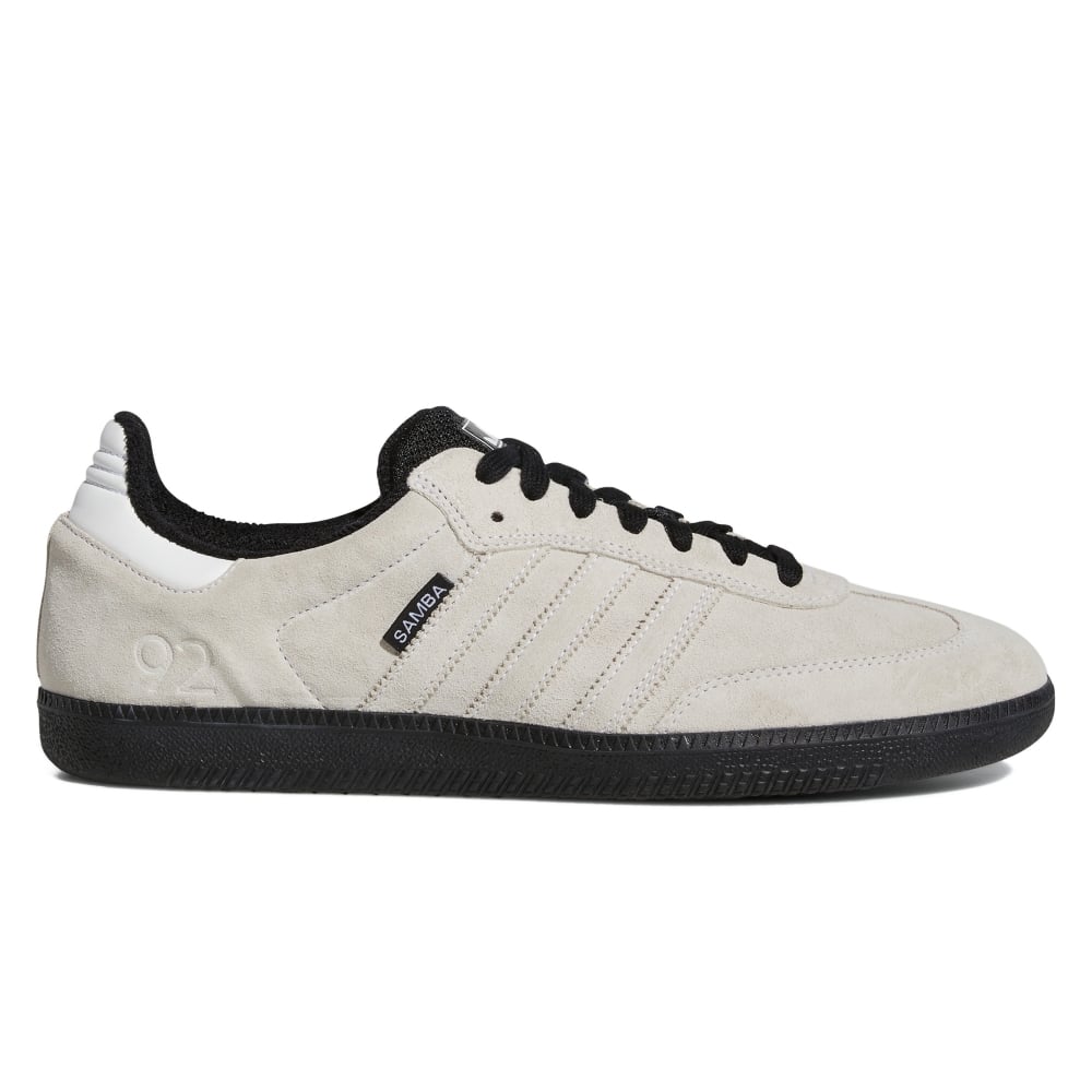 adidas Skateboarding Samba ADV (Footwear White/Core Black/Blue Bird