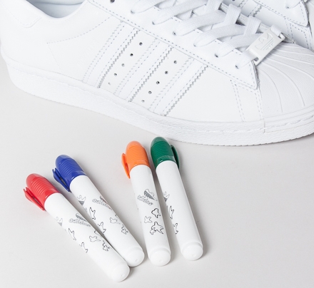 adidas Superstar 80s By Gonz (Footwear White/Footwear White/Footwear White)