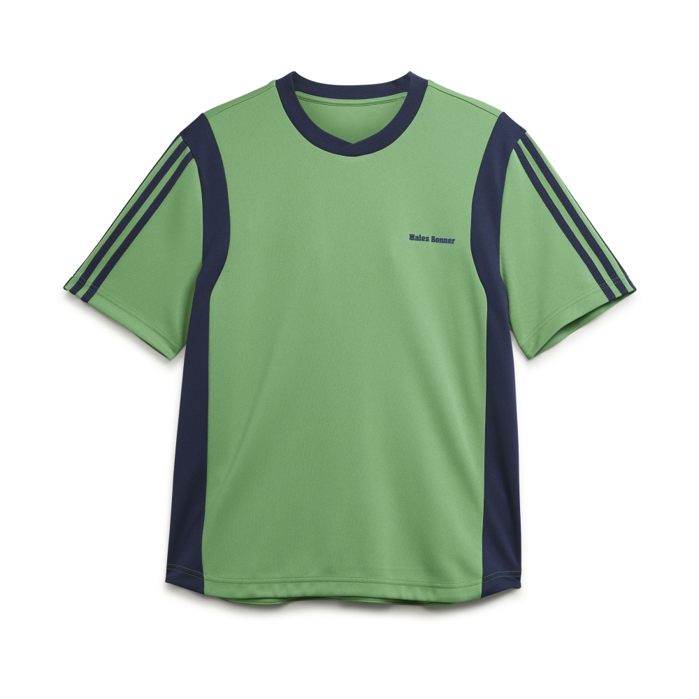 adidas Originals by Wales Bonner Football T-Shirt (Vivid Green)