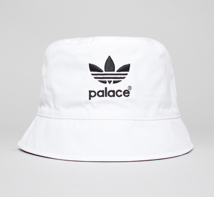 adidas x Palace Bucket Hat (White)