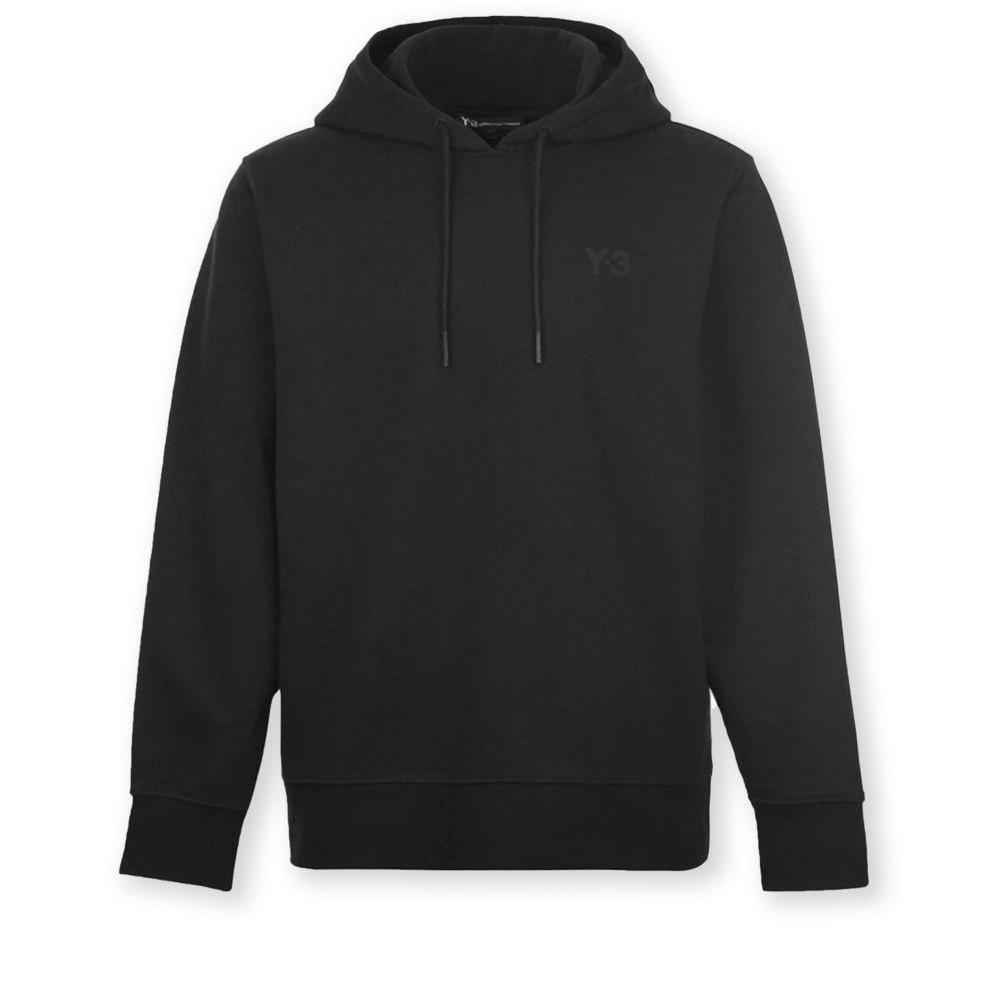 adidas Y-3 Swim Graphic Pullover Hooded Sweatshirt (Black)