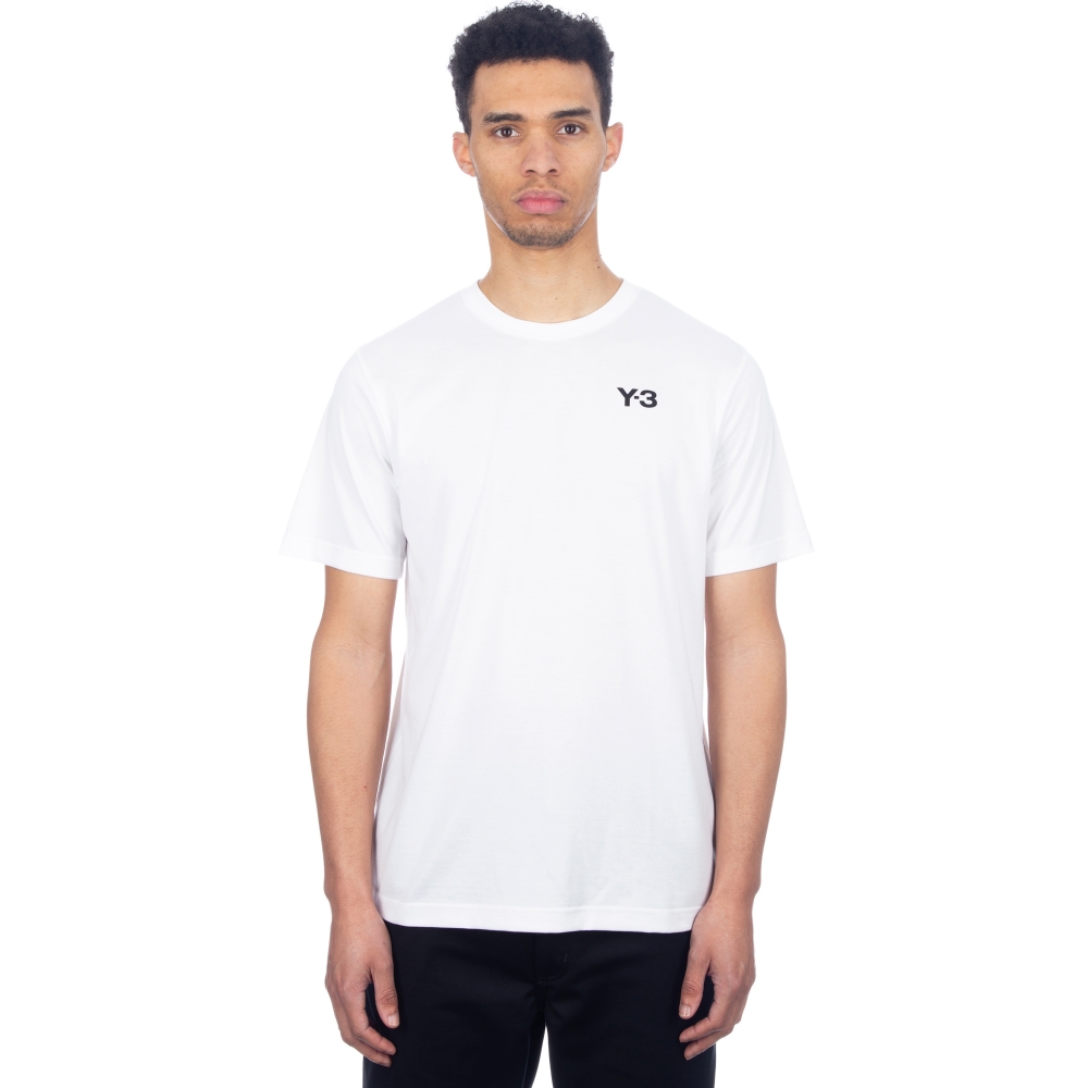 adidas Y-3 Swim Multi Block Graphic T-Shirt (Core White)