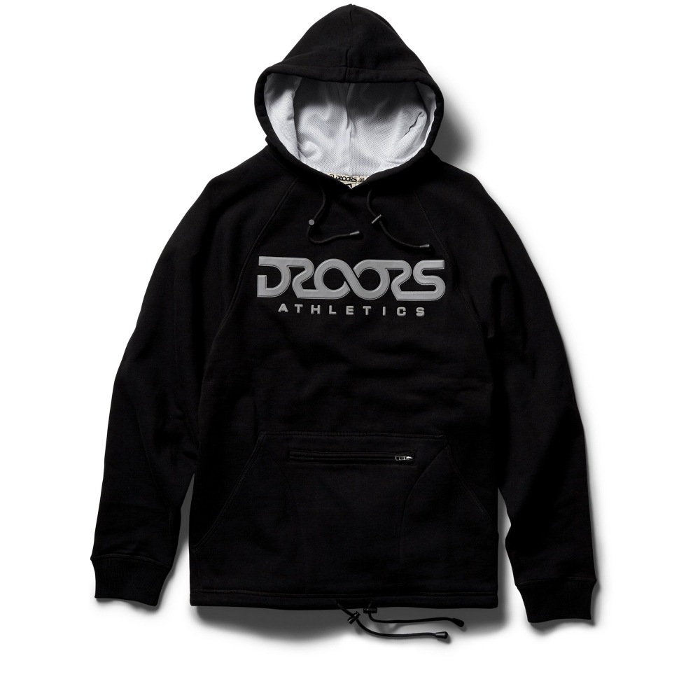 Droors Clothing Regulus Pullover Hooded Sweatshirt (Black)