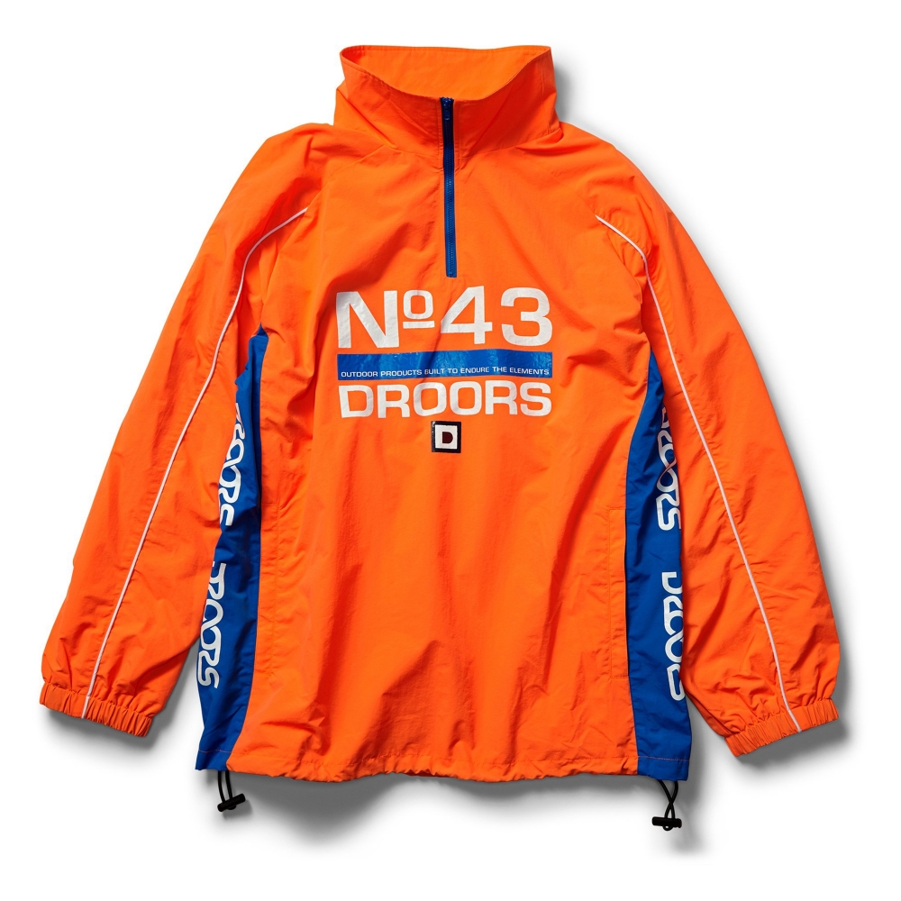 Droors Clothing Ocelot Track Jacket (Blazing Orange)