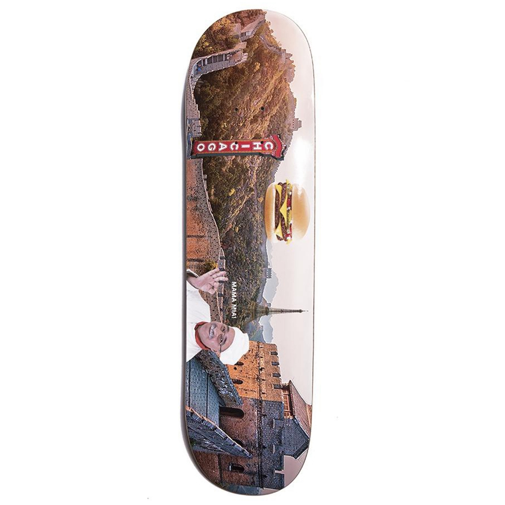 Alltimers Confusing Tourism Great Wall Skateboard Deck 8.25"