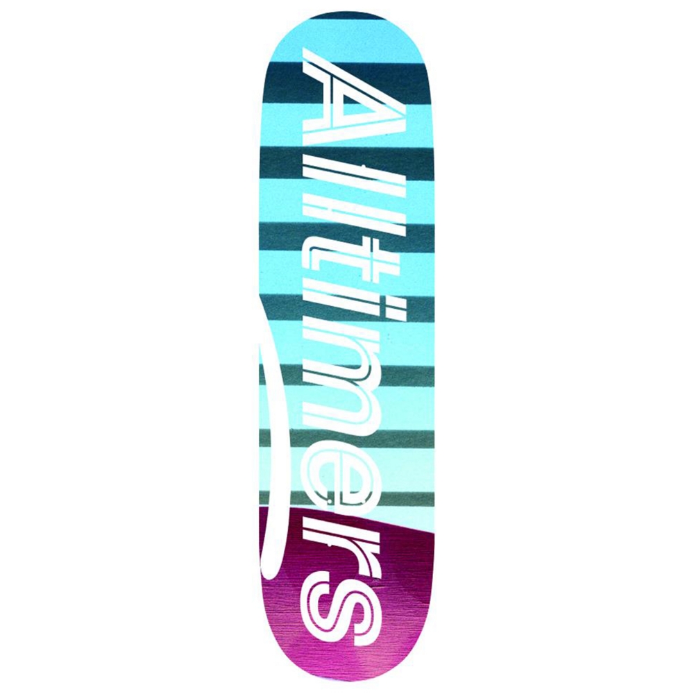 Alltimers Davis Blue Skateboard Deck 8.5"