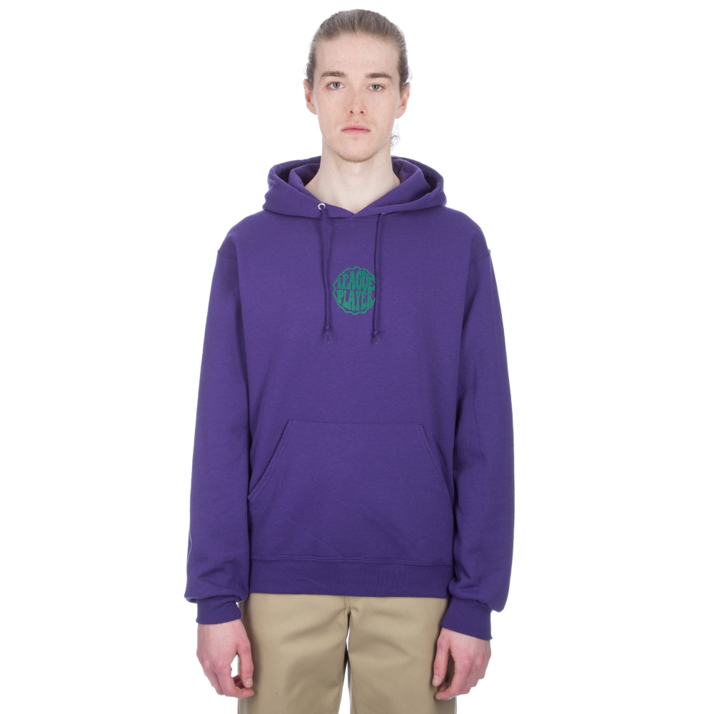Alltimers Hacker Pullover Hooded Sweatshirt (Dark Purple)