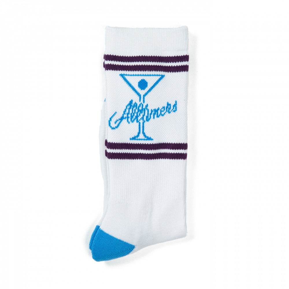 Alltimers League Player Socks (Blue/Purple/White)
