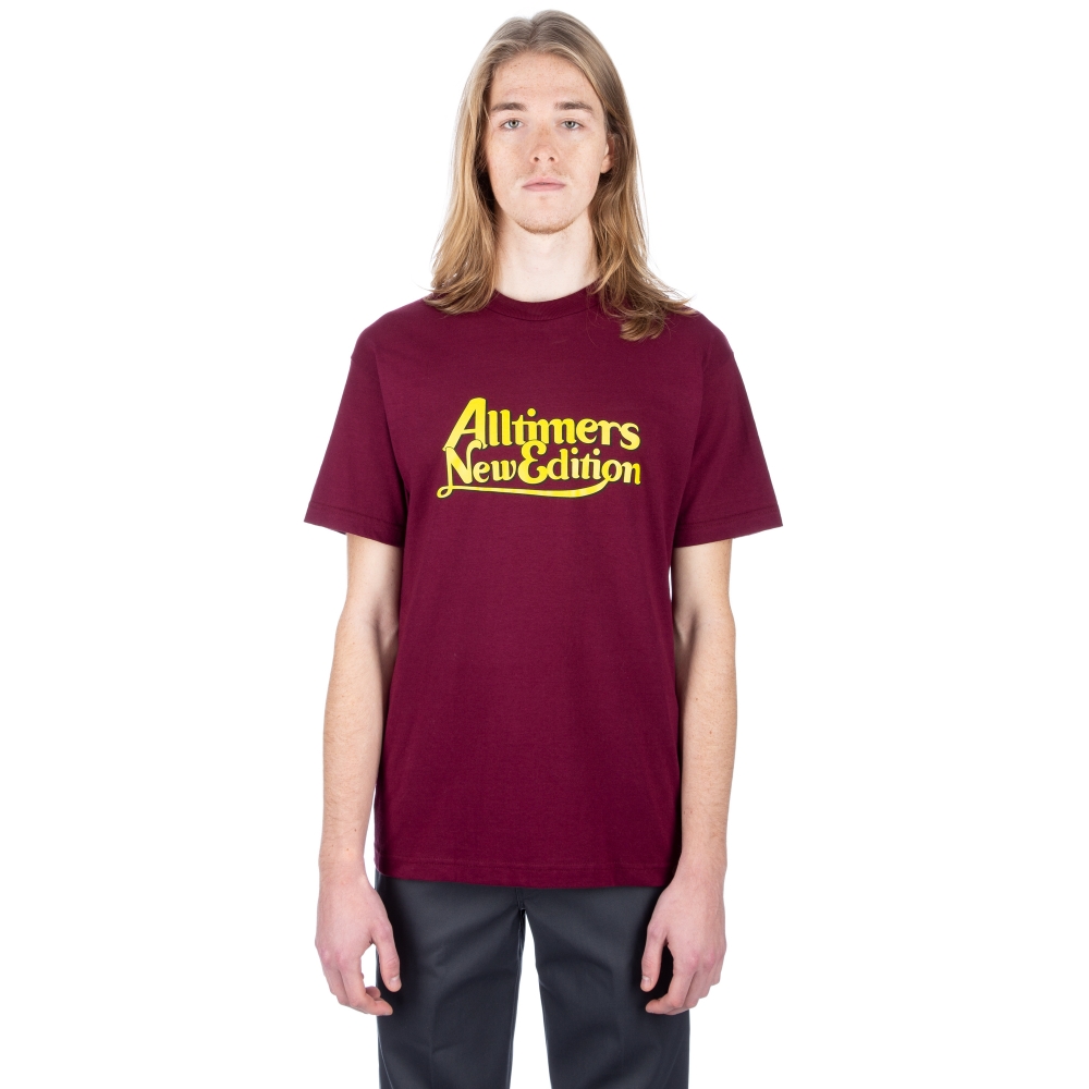 Alltimers New Edition T-Shirt (Burgundy)