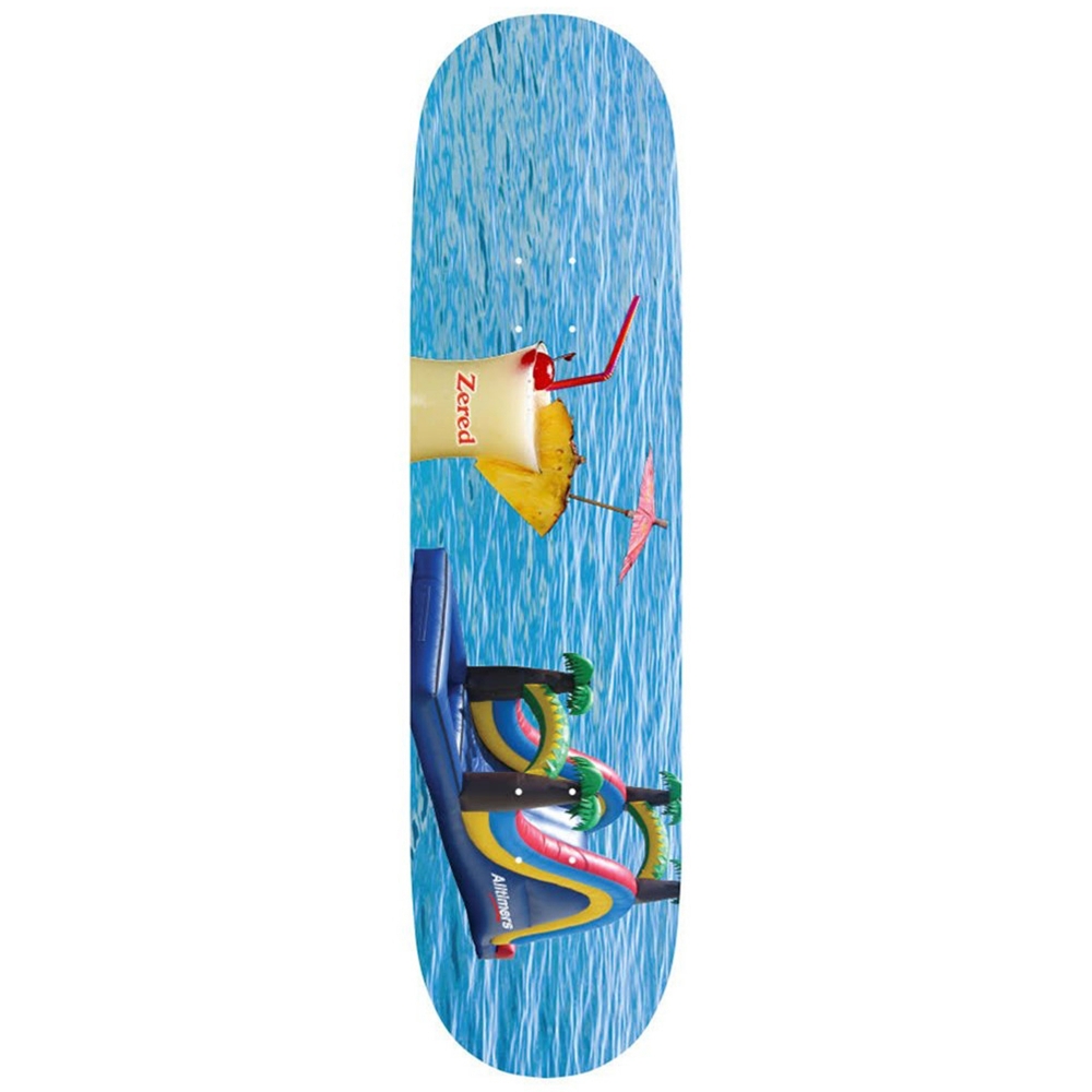 Alltimers Zered Pina Skateboard Deck 8.3"