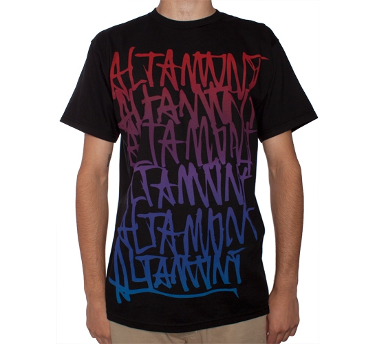 Altamont Repeated T-Shirt (Black/Purple)