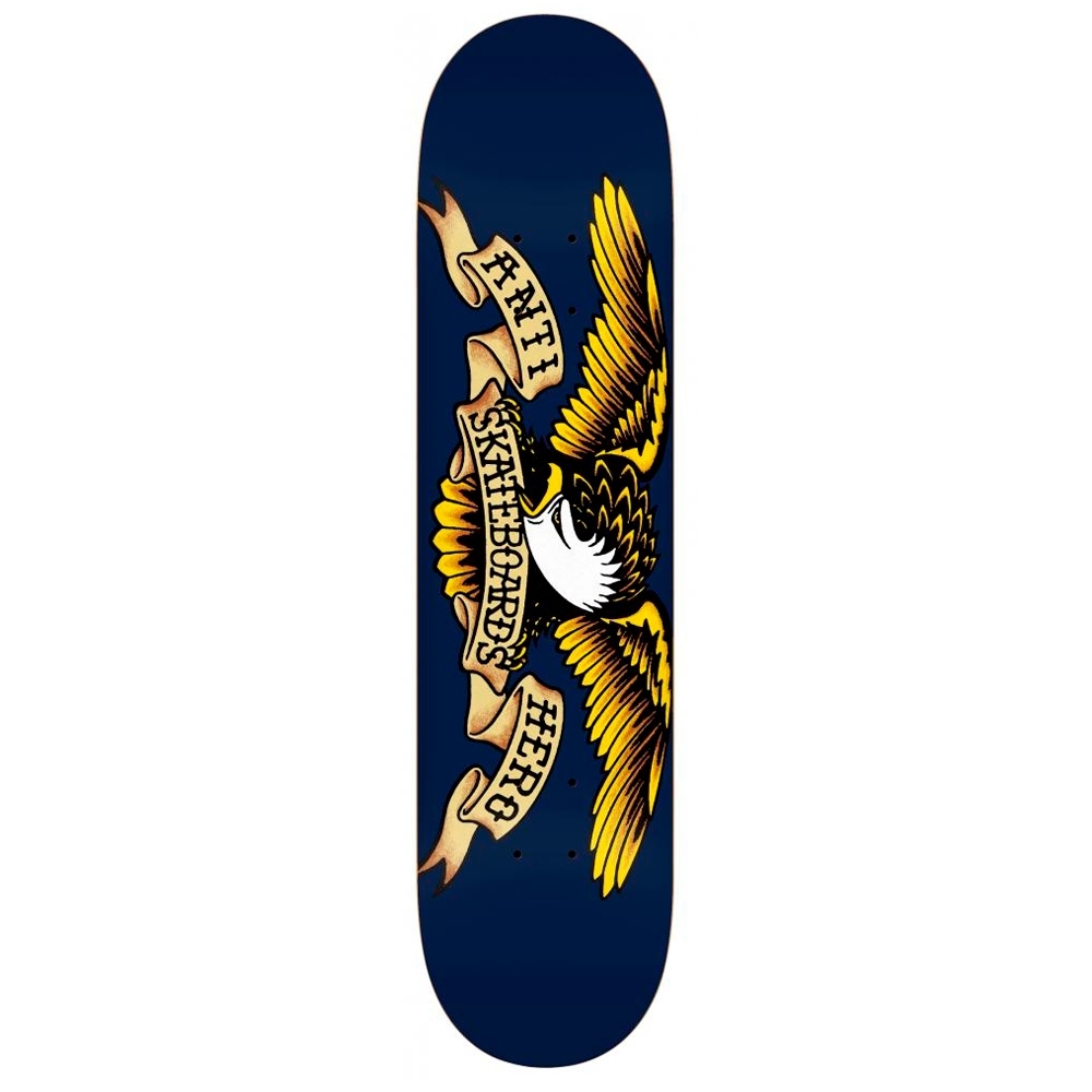 Anti Hero Classic Eagle XLG Skateboard Deck 8.5" (Blue)
