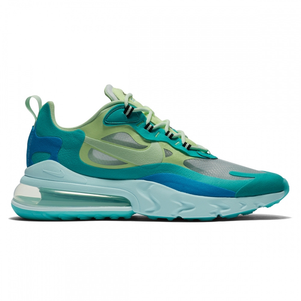 Nike Air Max 270 React 'Hyper Jade' (Hyper Jade/Frosted Spruce-Barely Volt)