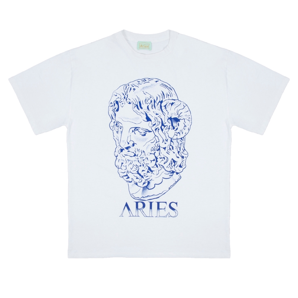 Aries Basic Serapis T-Shirt (White)