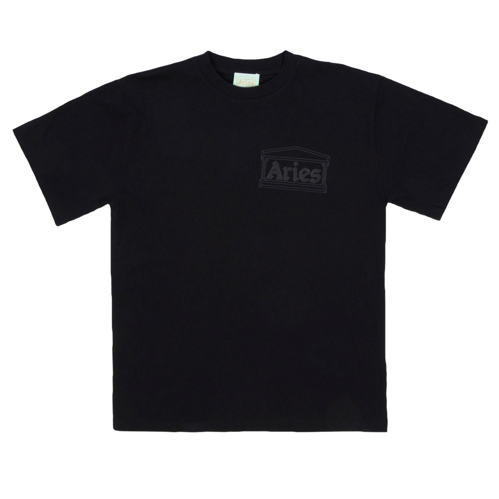 Aries Basic Temple T-Shirt (Black)