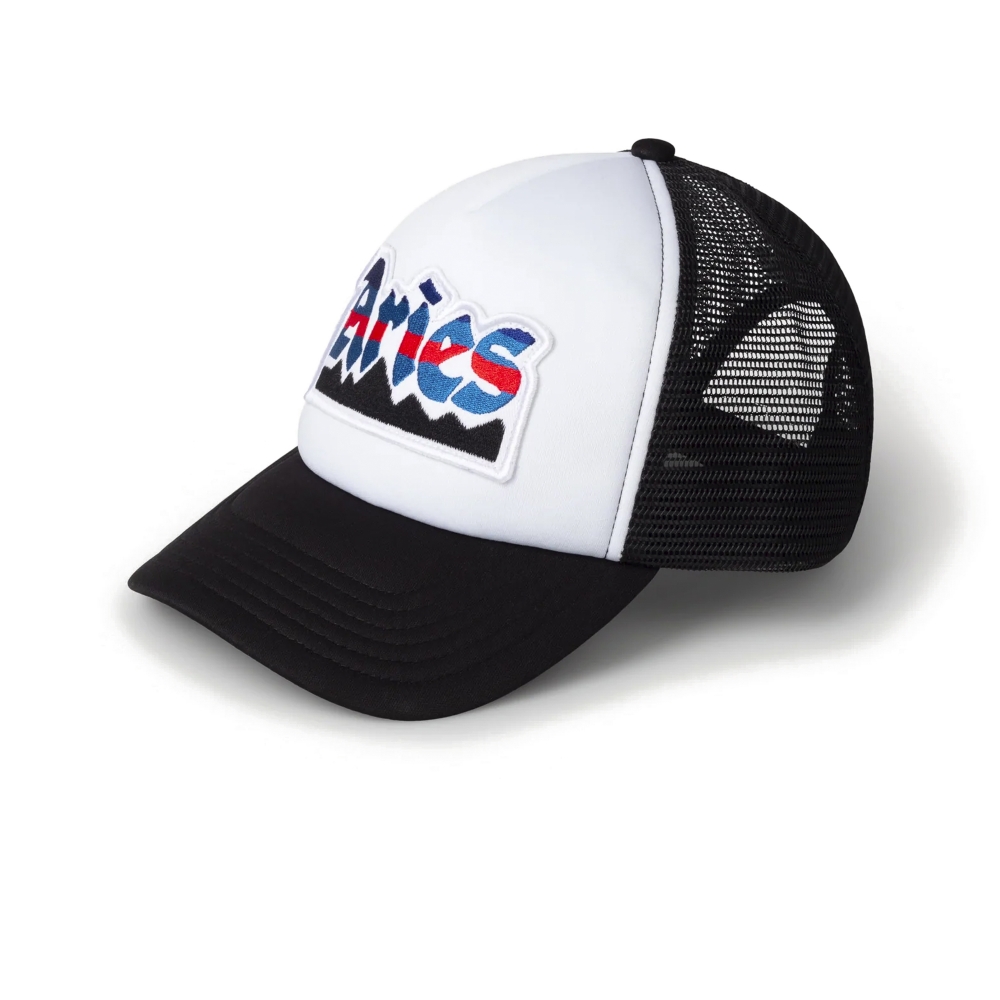 Aries Mountain Trucker Cap (Black/White)