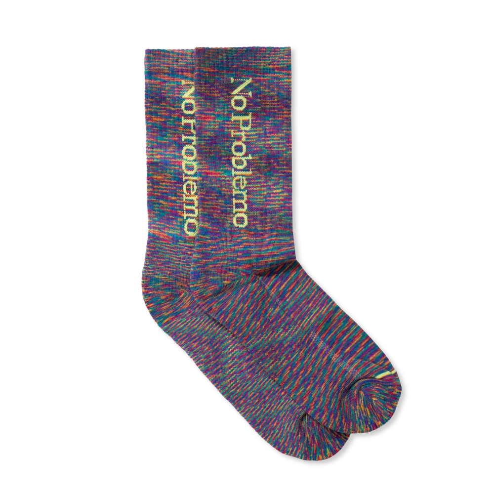 Aries Space Dye No Problemo Sock (Purple)